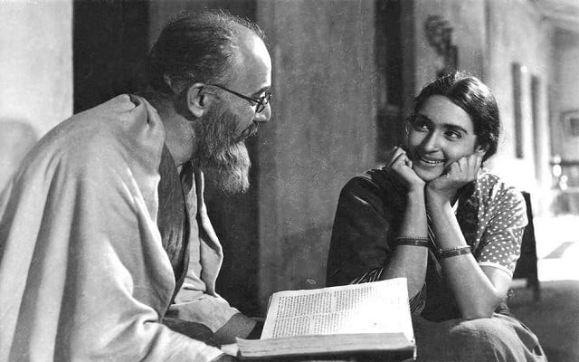 Raja Paranjape and Nutan in Bandini 