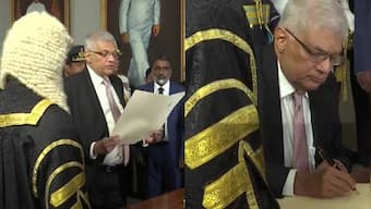 Sri Lanka crisis: Ranil Wickremesinghe takes oath as eighth president amid protests in the island nation; WATCH