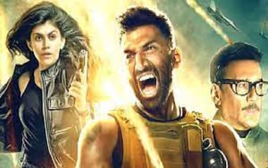 Rashtra Kavach Om, a meandering action–thriller that is bafflingly devoted and indifferent to its brawny hero-figure