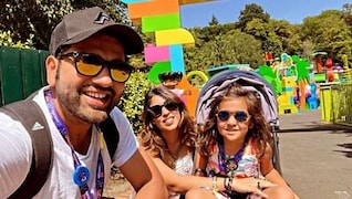 Rohit Sharma on vacation with wife Ritika Sajdeh, daughter Samaira in UK -  Firstcricket News, Firstpost