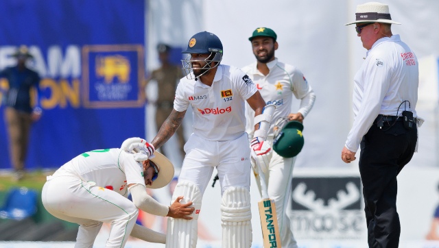 Sri Lanka vs Pakistan HIGHLIGHTS, 1st Test Day 3: Sri Lanka 329/9, lead by 333 at stumps Sri Lanka vs Pakistan HIGHLIGHTS, 1st Test Day 3: Sri Lanka 329/9, lead by 333 at stumps