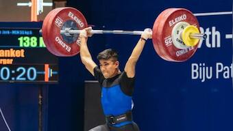 Commonwealth Games: Weightlifter Sanket Sargar opens India's account with men's 55kg silver