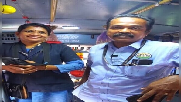 Heartwarming: Kerala couple operates KSRTC bus together, wins hearts