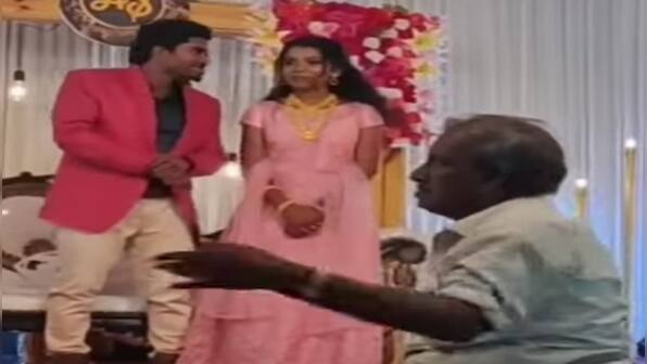 Watch: Grandfather-granddaughter duo steal the show, dance their hearts out at wedding