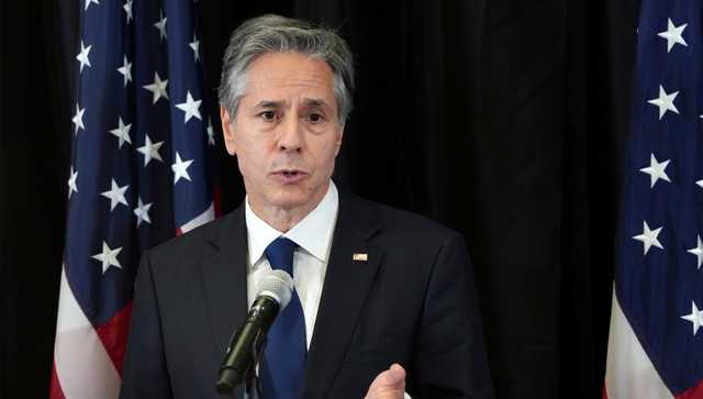 US Secretary of State Antony Blinken denounces referendums in Ukraine as Russian 'land grab' US Secretary of State Antony Blinken denounces referendums in Ukraine as Russian 'land grab'