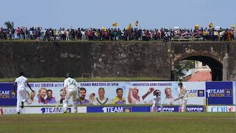 Sri Lanka's protests against President Gotabaya Rajapaksa reach cricket fences in Galle