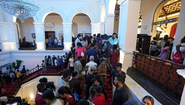 Sri Lanka crisis: President Rajapaksa's whereabouts still not known, protesters continue to occupy his mansion Sri Lanka crisis: President Rajapaksa's whereabouts still not known, protesters continue to occupy his mansion