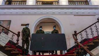 Desist from violence or face consequences, Sri Lankan army warns anti-government protesters in Colombo