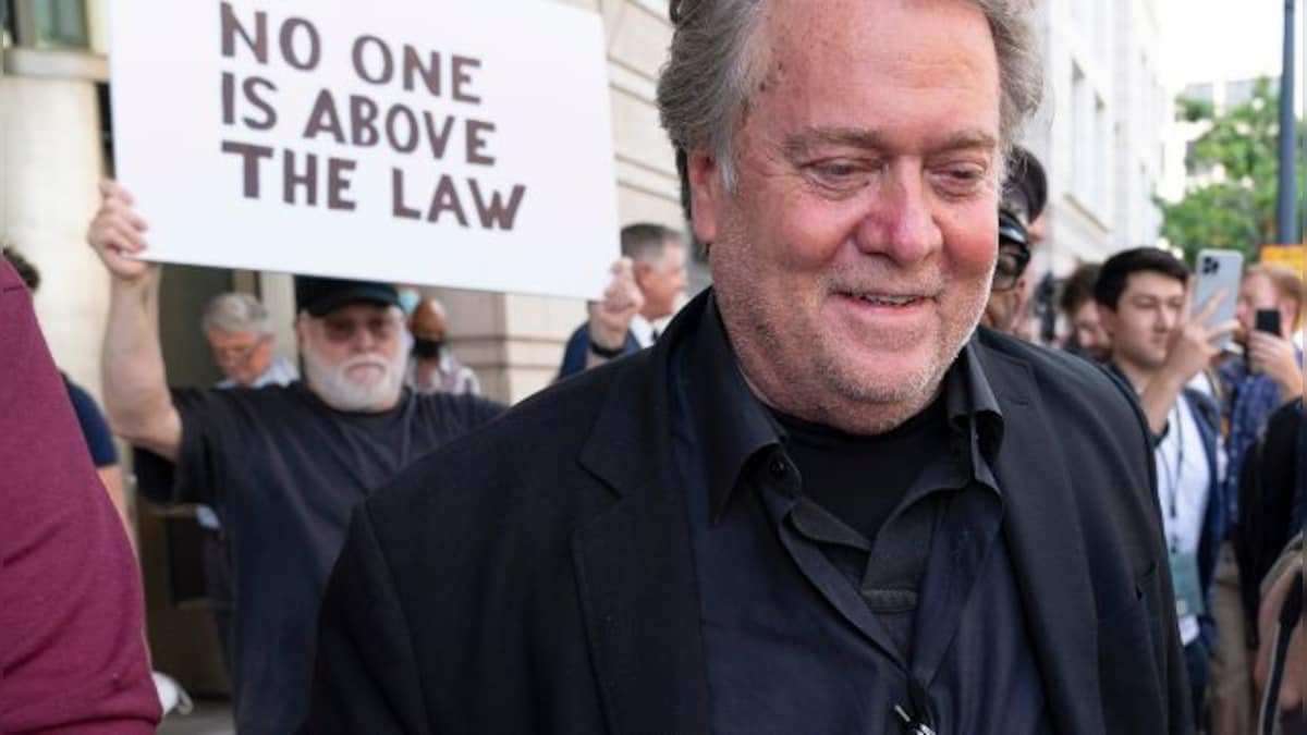 'Victory for the rule of law': Steve Bannon's contempt conviction hailed by Capitol Riot committee