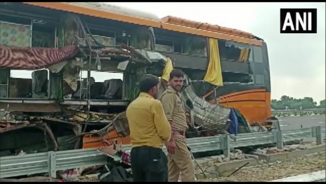 8 killed, 16 injured as two double-decker buses collide in UP's Barabanki 8 killed, 16 injured as two double-decker buses collide in UP's Barabanki