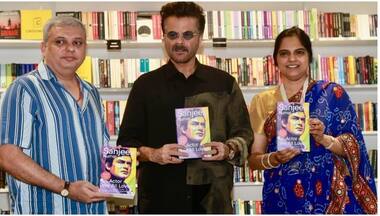Anil Kapoor along with Reeta Ramamurthy Gupta & Uday Jariwala launches the book "Sanjeev Kumar - The actor we all love"