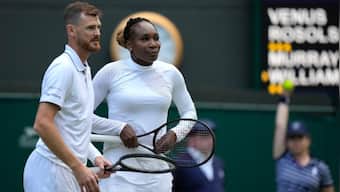Wimbledon 2022: Venus Williams makes winning return with Jamie Murray in mixed doubles