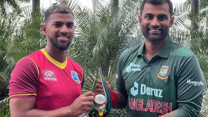 Highlights, West Indies vs Bangladesh, 1st ODI at Providence Stadium, Guyana: Visitors won by six wickets