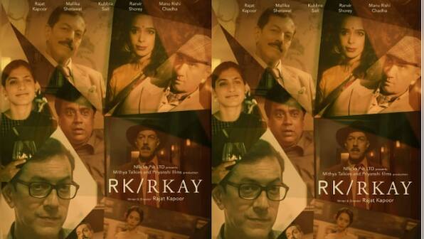 Rajat Kapoor poster out: The poster of RK/RKAY encompasses the star cast in a quirky manner