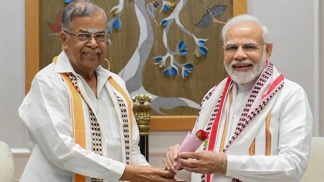 La Ganesan takes oath as the new governor of West Bengal. PTI 