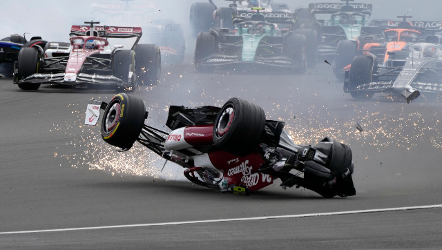 Silverstone crash victim Zhou Guanyu gets all clear for Austrian Grand Prix Silverstone crash victim Zhou Guanyu gets all clear for Austrian Grand Prix
