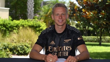 Premier League: Arsenal snap up Ukraine defender Oleksandr Zinchenko from Manchester City