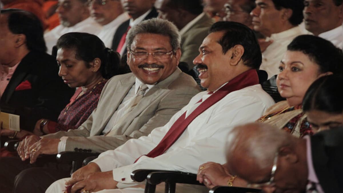 The key figures in Sri Lanka's Rajapaksa clan