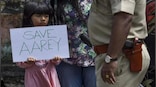 Green activists, parties hold protest against govt's decision to construct Metro car shed at Aarey