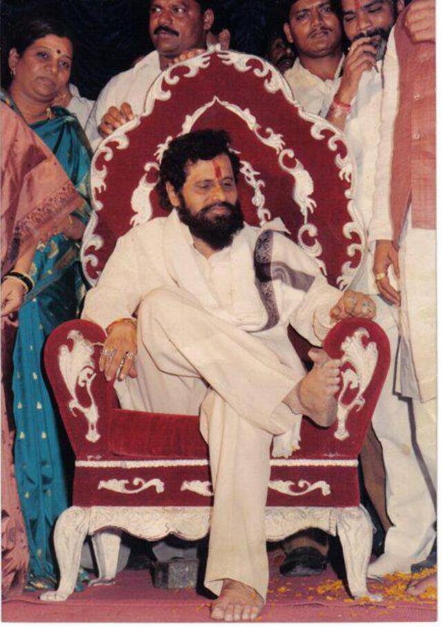 File image of Anand Dighe. Facebook/DharmVeer.AnandSena