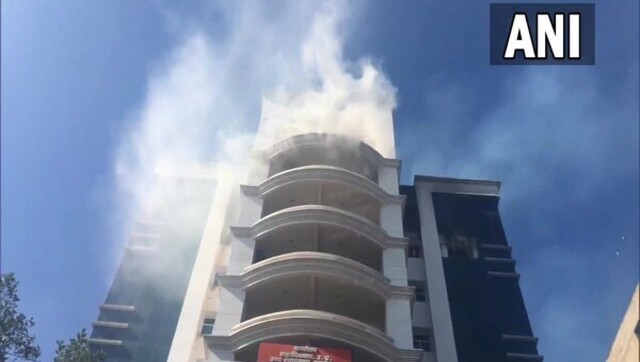 Uttar Pradesh: Fire breaks out in Advocate General's office; no casualty reported Uttar Pradesh: Fire breaks out in Advocate General's office; no casualty reported