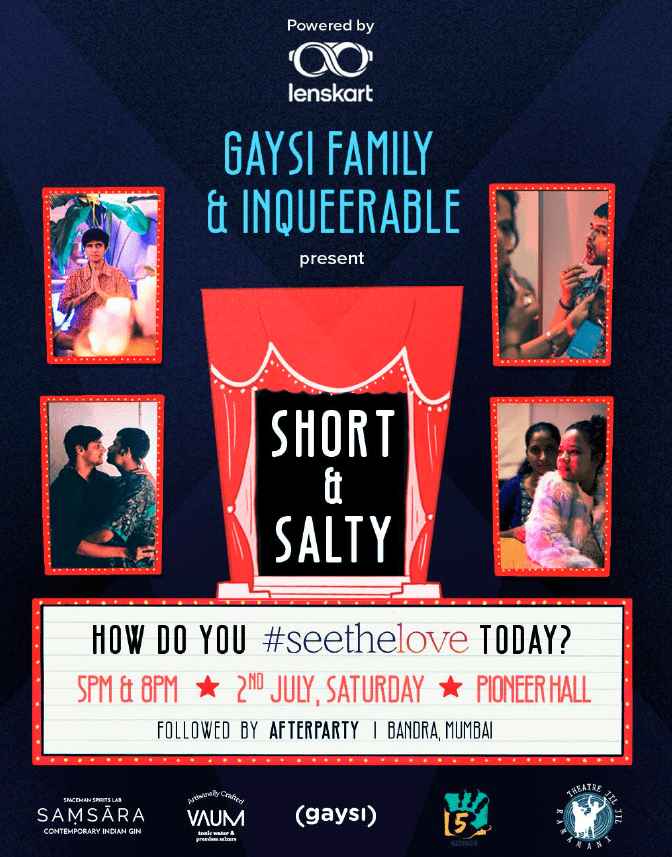 Gaysi x Inqueerable present ‘Short and Salty’