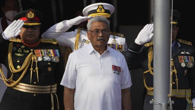 Sri Lankan president Gotabaya Rajapaksa has been held responsible for the country's economic crisis. On Sunday, he was nowhere to be found; his official residence occupied by thousands of angry citizens who were no longer taking no for an answer. AP