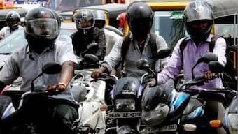 Watch: Bengaluru traffic top cop shares chilling footage of how helmet stops bus from crushing rider’s skull