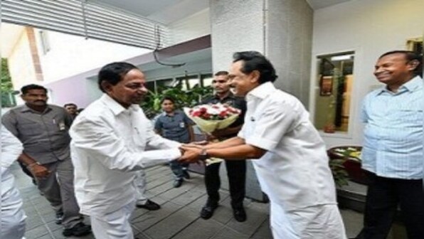 Tamil Nadu CM M K Stalin invites Telangana counterpart KCR for inaugural of chess Olympiad
