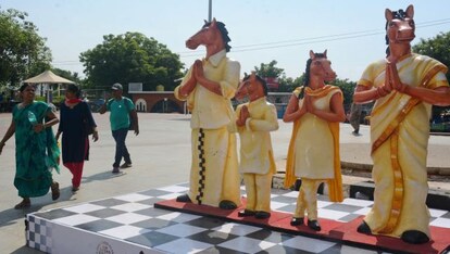 44th Chess Olympiad mascot Thambi takes over Tamil Nadu- The New Indian  Express