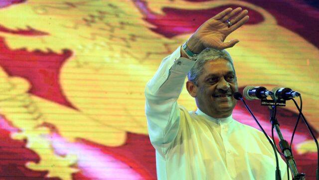 Former Sri Lankan army chief Sarath Fonseka has also thrown his hat into the ring. AFP
