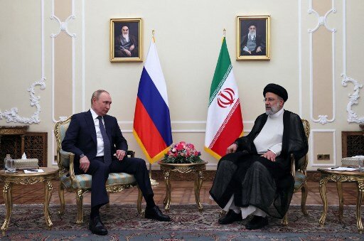 Putin arrives in Iran for talks with Raisi and Erdogan in second visit abroad since Ukraine war began Putin arrives in Iran for talks with Raisi and Erdogan in second visit abroad since Ukraine war began