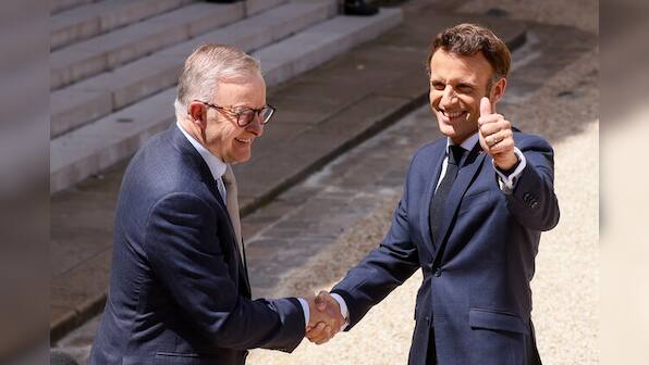 Australia and France make 'new start' after fallout over AUKUS nuclear submarine deal