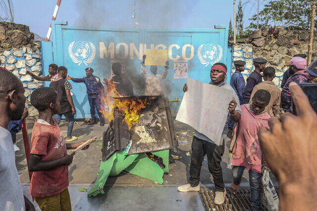 DR Congo: Five killed as anti-United Nations protests spread to multiple cities DR Congo: Five killed as anti-United Nations protests spread to multiple cities