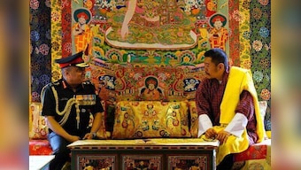 Indian Army chief meets Bhutan king in Thimpu amid Chinese attempts to expand military infrastructure near Doklam