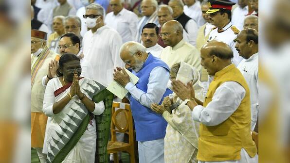 'Watershed moment for India,' says PM Modi as Droupadi Murmu assumes presidency