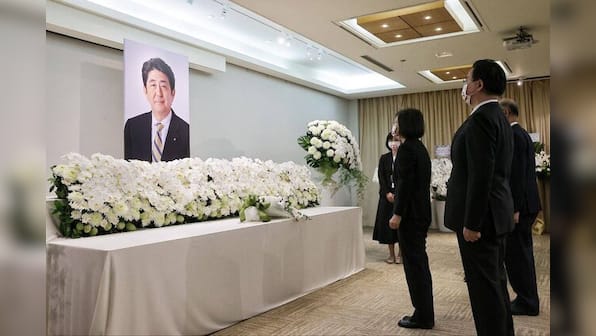 Amid China tensions, Taiwan VP visits Japan to mourn Abe in highest-ranking diplomatic trip in 50 years