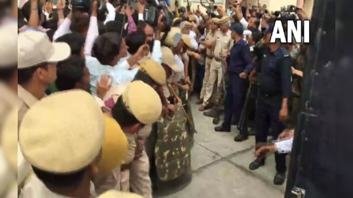 WATCH: Killers of Udaipur tailor attacked by angry crowd outside NIA court, sent to 10-day police custody