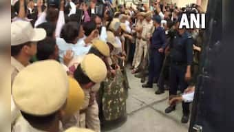WATCH: Killers of Udaipur tailor attacked by angry crowd outside NIA court, sent to 10-day police custody