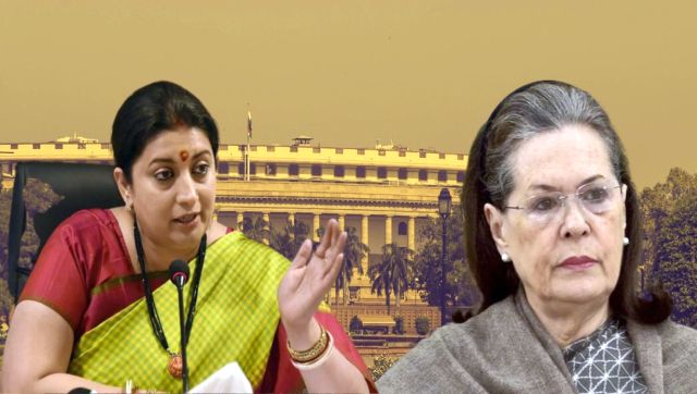 Rashtrapatni row: Did Sonia Gandhi actually tell Smriti Irani ‘don’t’ talk to me’? What exactly happened in Lok Sabha Rashtrapatni row: Did Sonia Gandhi actually tell Smriti Irani ‘don’t’ talk to me’? What exactly happened in Lok Sabha