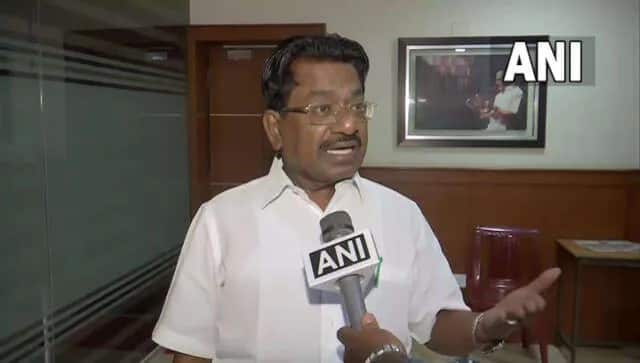 File image of DMK leader and party's Rajya Sabha member TKS Elangovan. ANI 