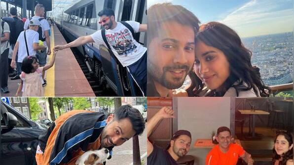 Varun Dhawan shares glimpses of gala time spent during Bawaal's Europe schedule, check post