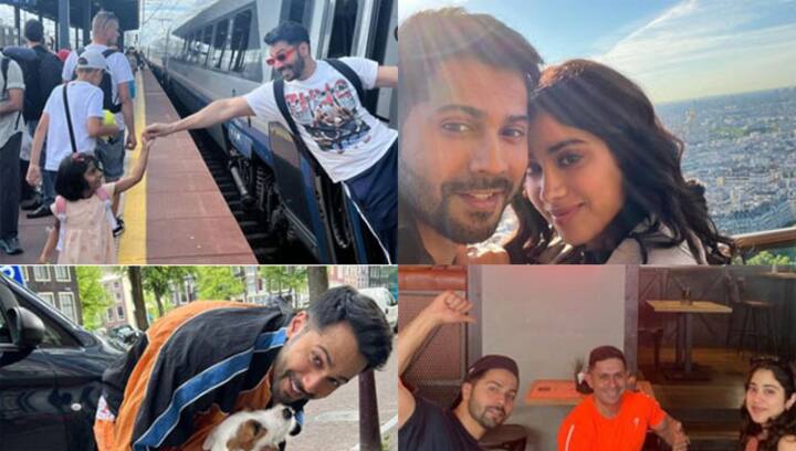 Varun Dhawan shares glimpses of gala time spent during Bawaal's Europe schedule, check post