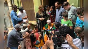 Watch: 90-year-old woman visits ancestral home in Pakistan's Rawalpindi after 75 years