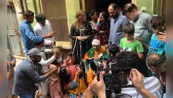 Watch: 90-year-old woman visits ancestral home in Pakistan's Rawalpindi after 75 years