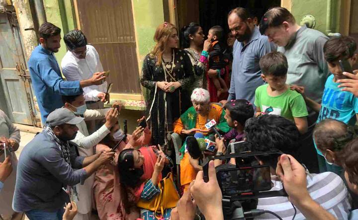 Watch: 90-year-old woman visits ancestral home in Pakistan's Rawalpindi after 75 years
