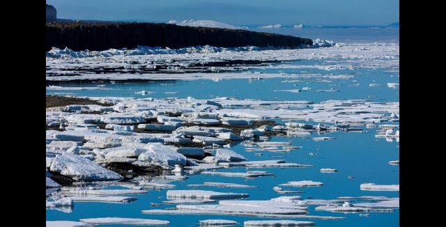 As the largest ice mass in the northern hemisphere, Arctic contains enough frozen ice to raise global sea levels by 7.4 metres if melted completely. AFP