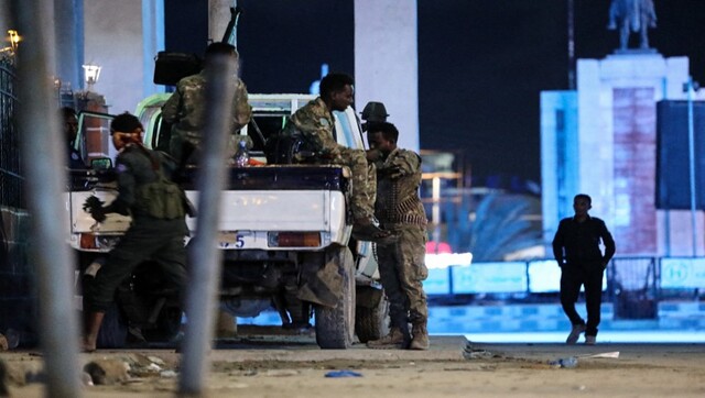 Multiple people killed in hotel attack in Mogadishu by Islamist militants; Al-Shabaab claims responsibility Multiple people killed in hotel attack in Mogadishu by Islamist militants; Al-Shabaab claims responsibility