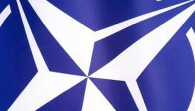 NATO flag. AFP
