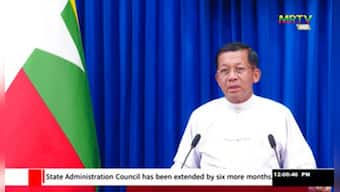 Myanmar military extends state of emergency for six more months